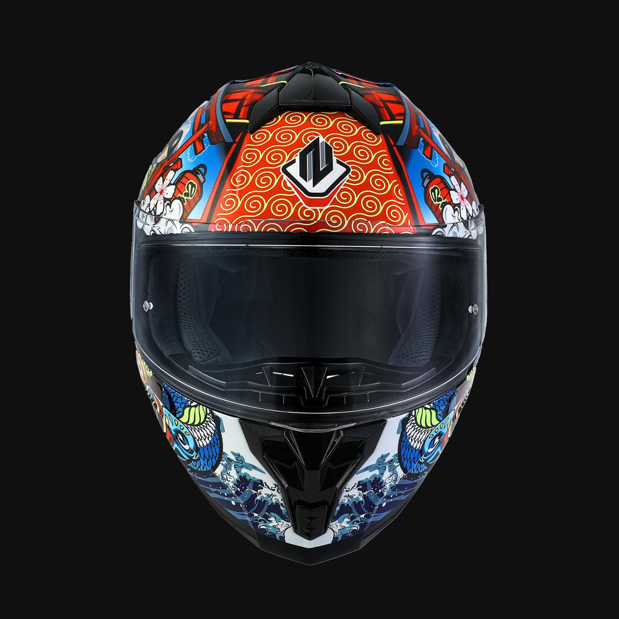 Daruma B helmet — front