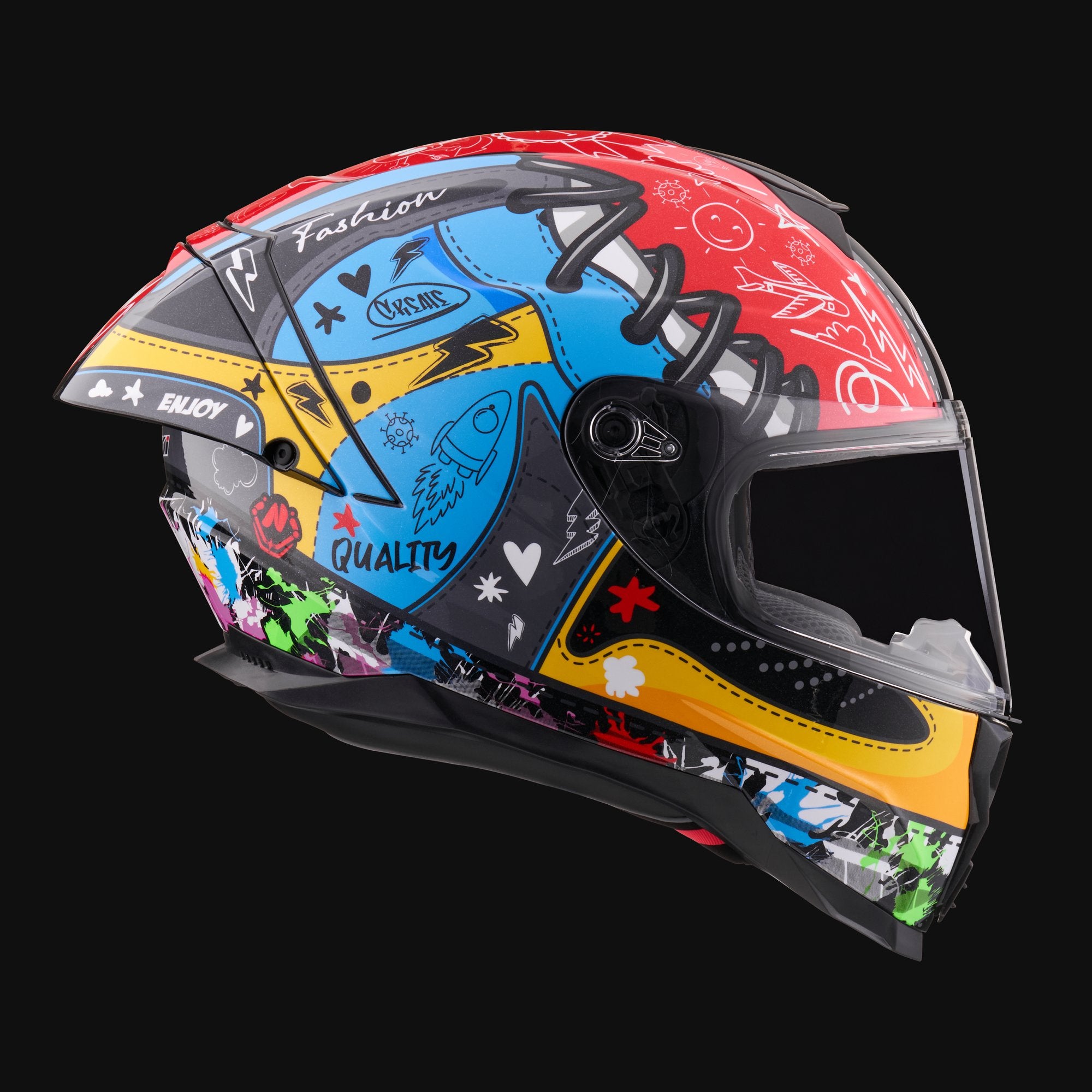 Sneakerhead F helmet — side