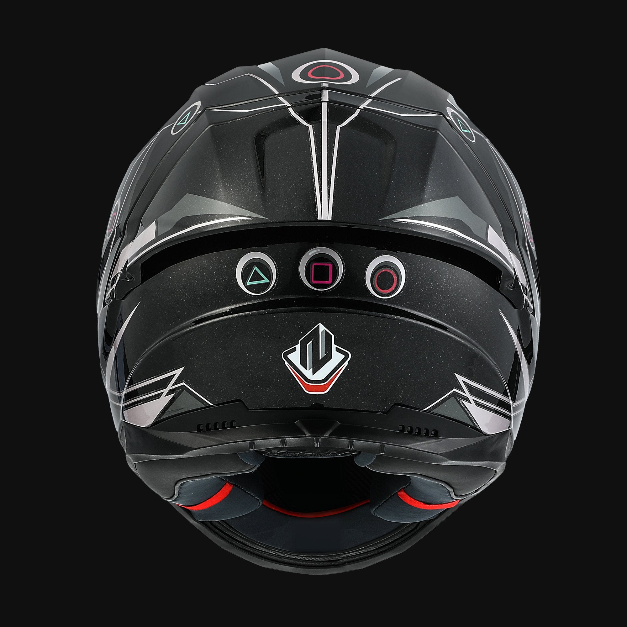 Squid Game D helmet — back
