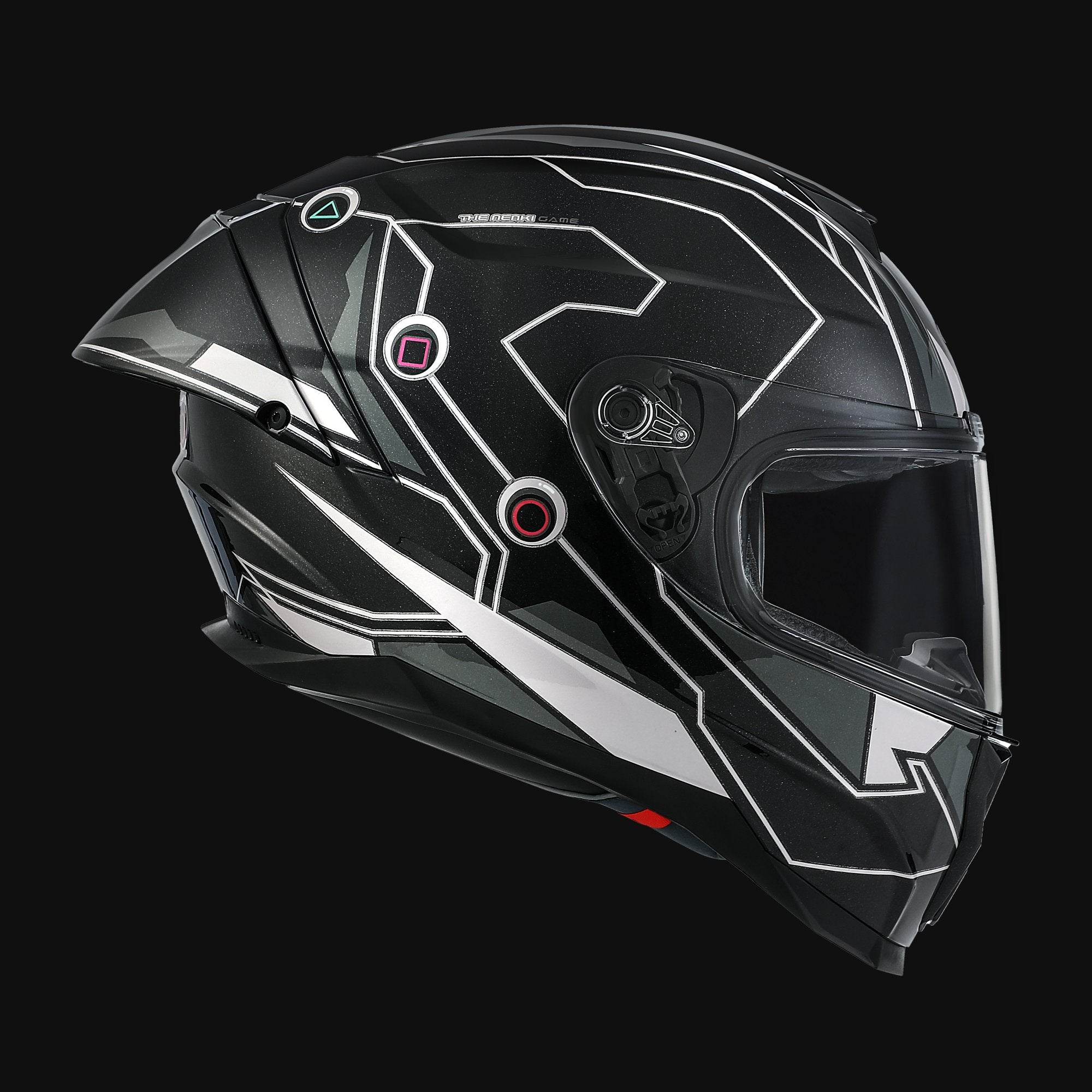 Squid Game D helmet — side