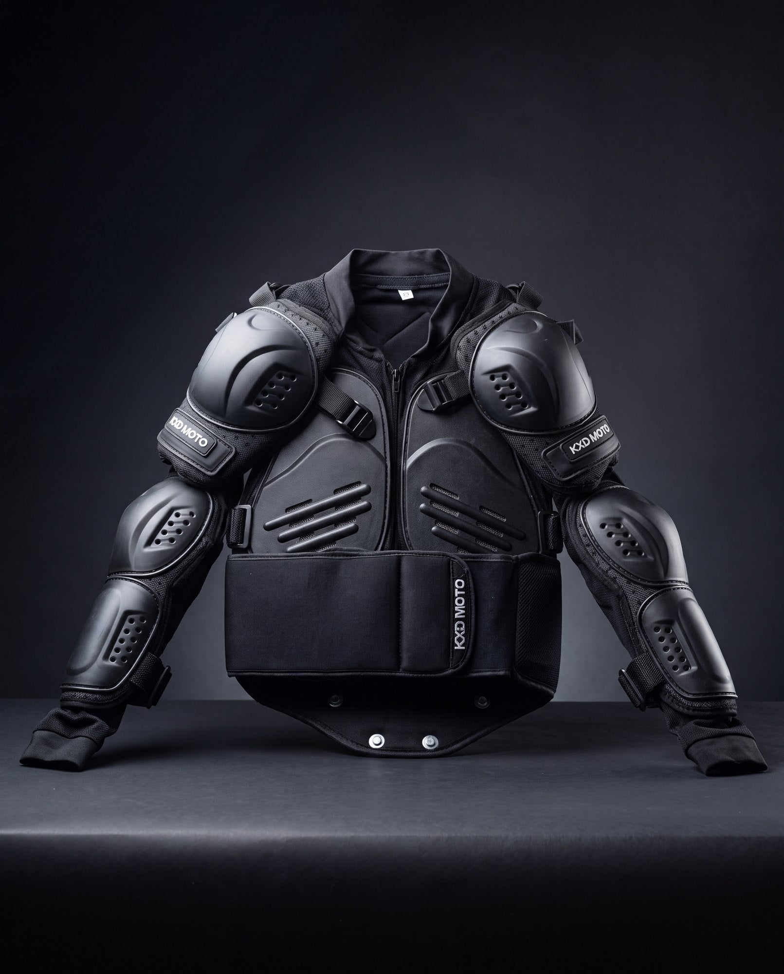 Body-armour protector — shoulder, elbow, chest and back guards